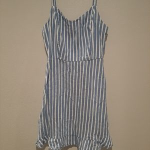 old navy pinstrip dress